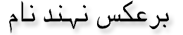 بر عکس نہند نام